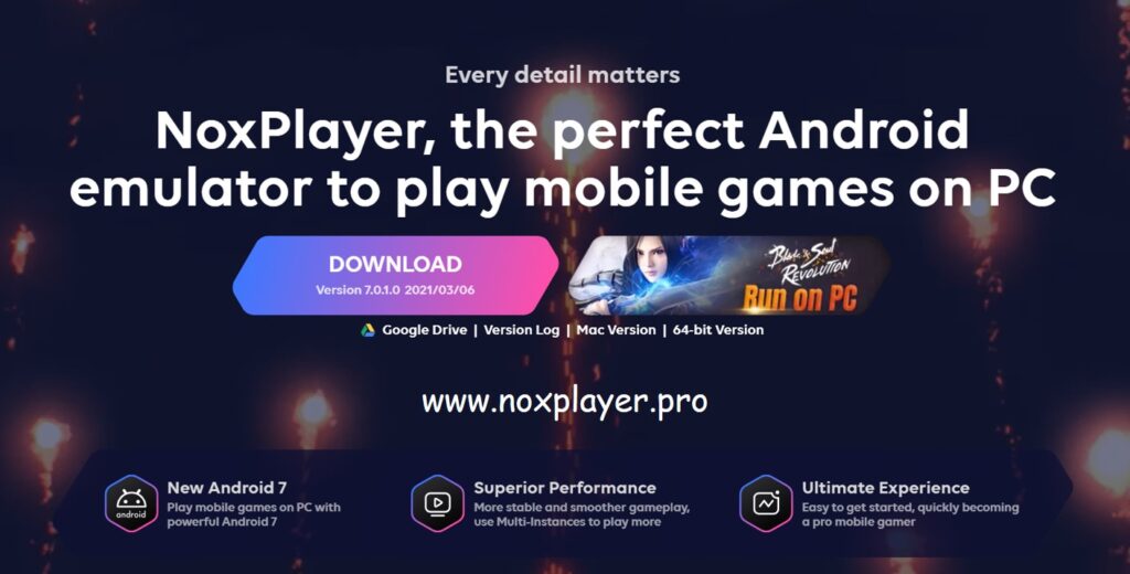 noxplayer on pc